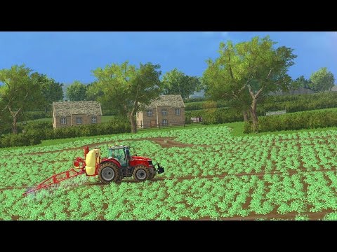 Farming Simulator 2015 Spraying
