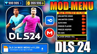 Dream League Soccer 2024 Mod Menu Apk v11.250 🔥 Monedas y Diamantes infinitos 100% Actualizado