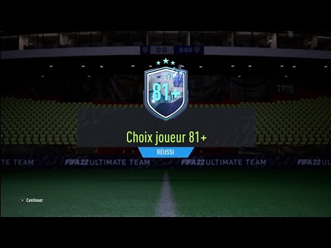 FIFA 22 || DCE CHOIX JOUEUR 81+ | J'OUVRE 10 CHOIX JOUEURS 81+