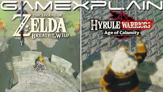 Breath of the Wild vs Hyrule Warriors: Age of Calamity - How Similar Are They? (Comparison)