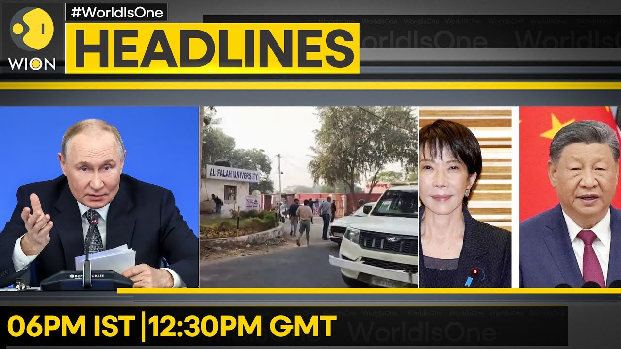 J&k Police Probes Woman Doctor | Active Prep for Putin's India Trip | WION HEADLINES