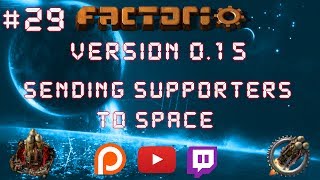 Factorio 0.15 Sending Supporters To Space EP 29: Red Belt & Future Plans! - Let's Play, Gameplay