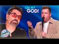 NERVOUS Singer Wins Simon Cowell S GOLDEN BUZZER On BGT 2025 Nobody Expected This