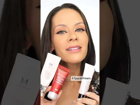 4 tipos de primer de make #makeup #automaquiagem #maquiagem #maquilhagem