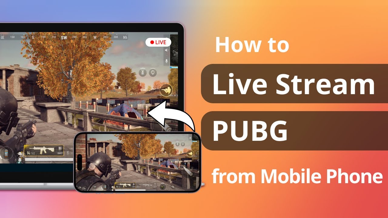 How to Live Stream PUBG from Mobile Phone