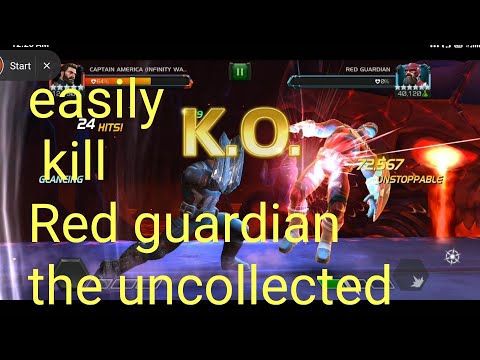 easy kill red guardian one shot the uncollected