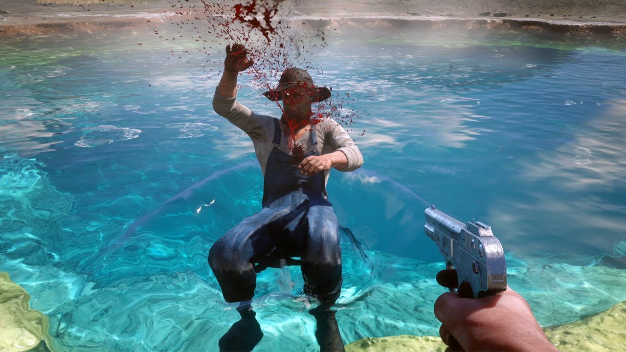 Red Dead Redemption 2 - Slow Motion Brutal Kills Vol.43 (PC 60FPS)