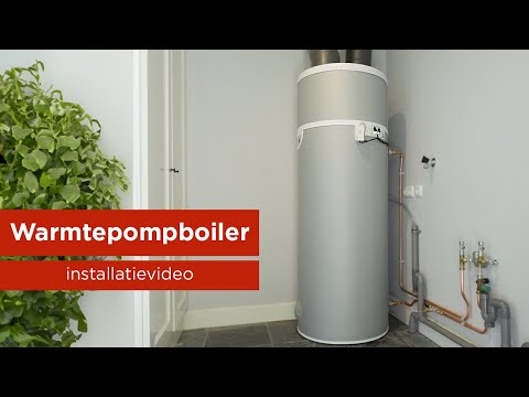 Installatie van een Dimplex Edel warmtepompboiler