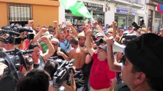 preview picture of video 'La marcha del SAT llega a Mancha Real'