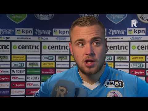 Roy Kortsmit na Sparta-FC Groningen