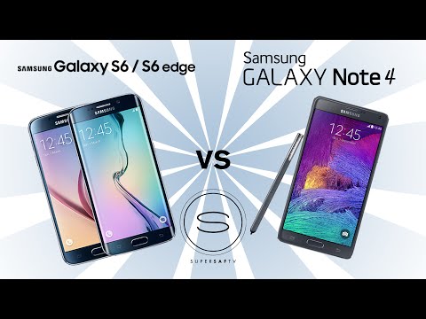 Samsung Galaxy S6/S6 Edge vs Samsung Galaxy Note 4 | SuperSaf TV