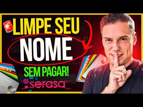 ⚠️ COMO LIMPAR O NOME (SEM PAGAR A DÍVIDA) EM ATÉ 90 DIAS | Como  LIMPAR NOME SUJO no SPC SERASA