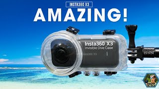 Insta360 X3 Invisible Dive Case: REVIEW & EXCLUSIVE TIPS