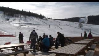 preview picture of video 'Ski à Rouge Gazon'