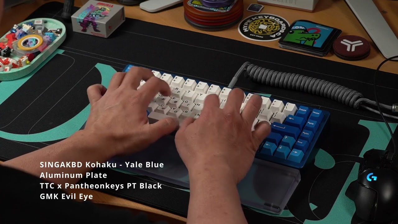 SINGAKBD Kohaku w/ TTC x Pantheonkeys PT Black