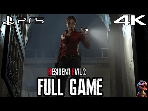 Resident Evil 2 Remake Claire B Full Game Walkthrough | PS5 4K 60FPS Gameplay No Commentary