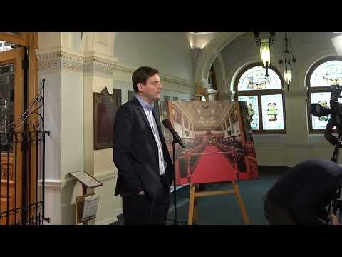 Eby pays tribute to former B.C. premier John Horgan