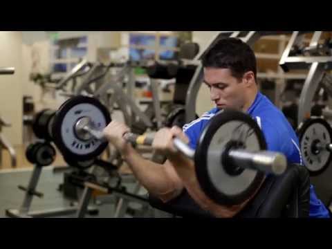EZ Bar Preacher Curl - Biceps Exercise
