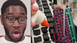 Keyboard Tiktok makes no sense.