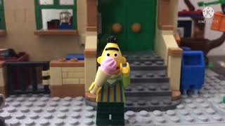 LEGO sesame street ernie ice cream cone