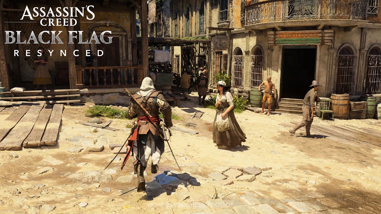 Assassin's Creed Black Flag Resynced Gameplay... (AC Black Flag Resynced Gameplay)