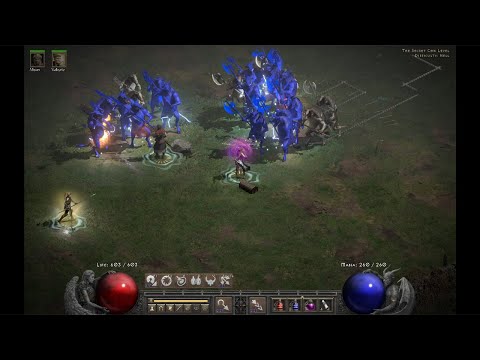 Bowazon Testing - Top-tier Hellrack Pride Build, Cows P1 - Diablo 2 Resurrected