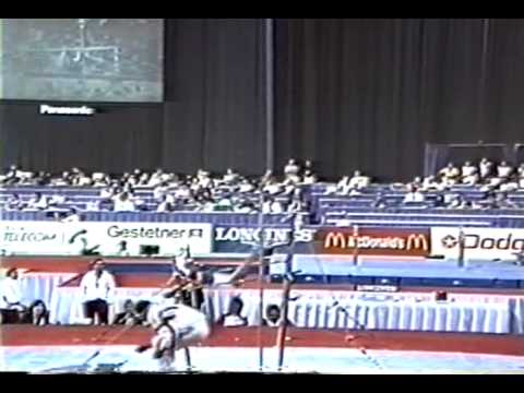 3rd Team ROM Lavinia Milosovici UB - 1991 World Gymnastics Championships 9.412