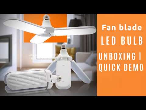 Fan Blade LED Bulb