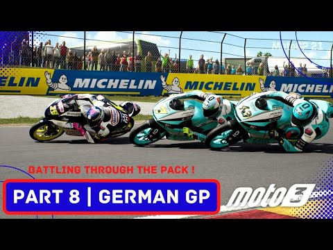 MotoGP21 Career Mode Part 8 | Moto3 German GP