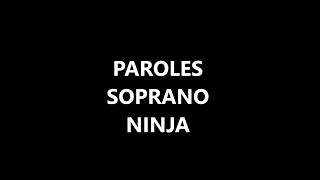 Download lagu PAROLES || Soprano - Ninja mp3 Download lagu PAROLES || Soprano - Ninja mp3