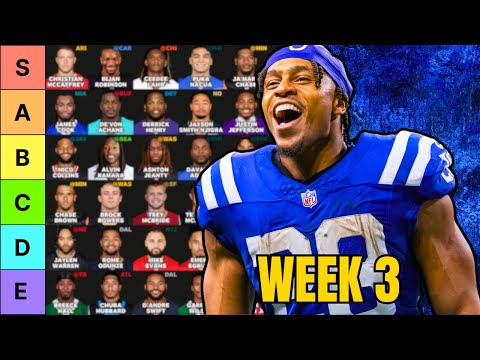 Top 70 Flex Rankings For Week 3 Fantasy Football