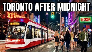 【4K】🇨🇦 TORONTO AFTER MIDNIGHT 🌃 | Saturday Nightlife Walk 🍂 (October 2026)