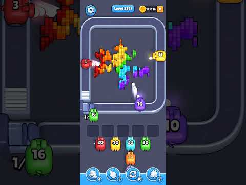 Pixel Flow Level 2371 Walkthrough