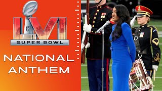 Download lagu Mickey Guyton Sings the National Anthem at Super Bowl LVI mp3