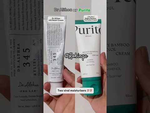 Dr althea 345 cream vs purito mighty bamboo cream #500subscribers #views @cristiano #youtubeshorts