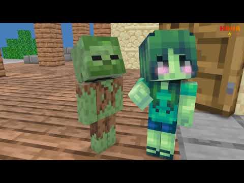 MONSTER SCHOOL   FRIENDSHIP BABY ZOMBIE RICH AND POOR   SAD STORY   MINECRAFT ANIMATION