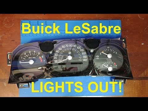 2nd chance at working again! Buick LeSabre Cluster Repair