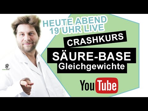 Chemie CRASHKURS: Säure-Base Gleichgewichte (Theorie, pH-, pKs-Wert etc.)