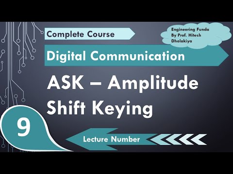 Amplitude Shift Keying ASK (Basics, Definition, Waveform, Bandwidth, Modulation and Demodulation)