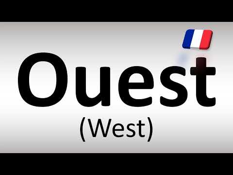 How To Say 'West' (Ouest) in French