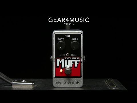Electro-Harmonix Double Muff Nano Fuzz 2010 - 2020 - Black / Red / Metal image 3