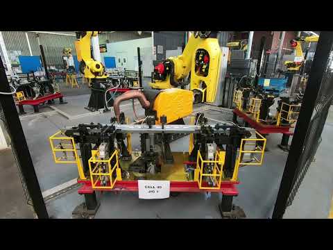 Robotic Spot Welding for Automotive Parts Supplier