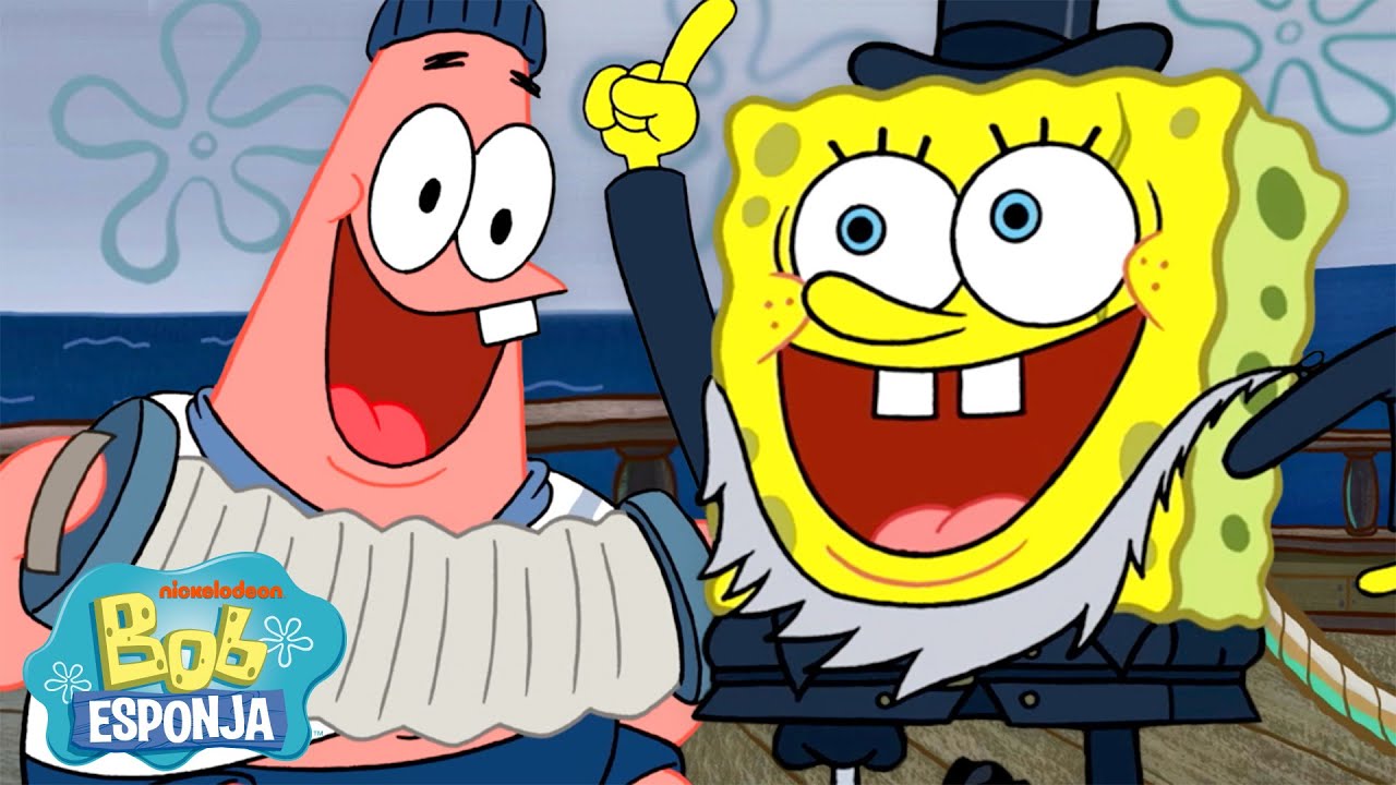 Bob Esponja | ¡Las mejores aventuras en alta mar de Bob Esponja! ⚓ | 1 hora | Bob Esponja en Español