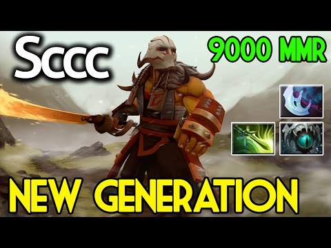 Sccc [Juggernaut] New Generation 9k MMR China DOTA2