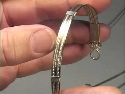 Bangle Bracelet - Wire Art Jewelry - How to Make Cool Jewelry Wire Wrapping Tutorial Series