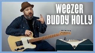 Weezer - Buddy Holly - Guitar Lesson