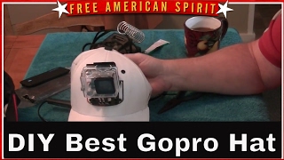 Best DIY GoPro Hat Mount XP Deus Metal Detector Treasure Hunt beach Water Land #FreeAmericanSpirit
