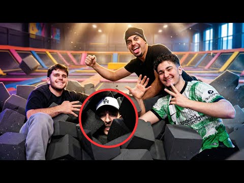 24 Stunden ALLEINE im TRAMPOLINPARK 🦘