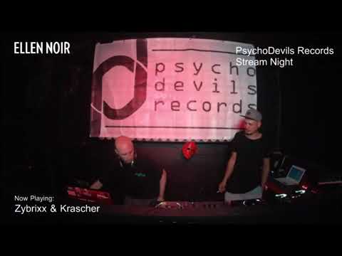 Zybrixx & Krascher @ Ellen Noir Magdeburg PD Stream 25.07.20