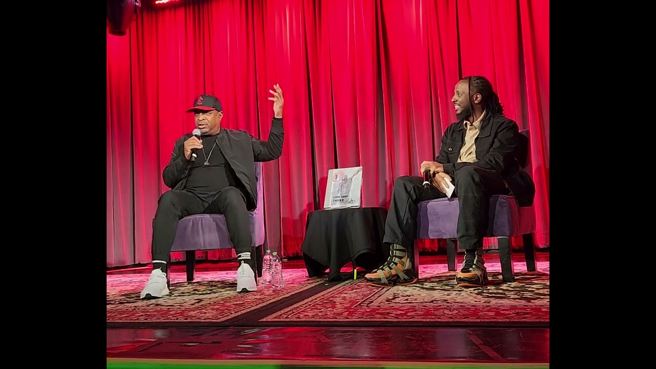 Chuck D discussing how he became an artist, designing of the PE Logo, working with Prince